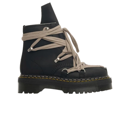 Женские ботинки Rick Owens DRKSHDW 1460 Quad Sole, черные
