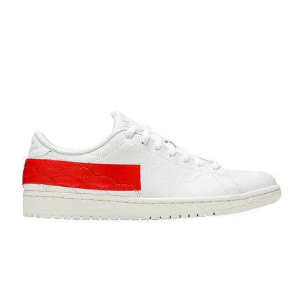 Мужские кроссовки Air Jordan 1 Centre Court Banned, белые