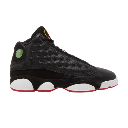 Детские кроссовки Air Jordan 13 Retro GS Playoff, черные