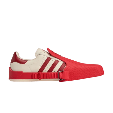 Женские кеды Adidas Superstar Avavav, кремово-алые