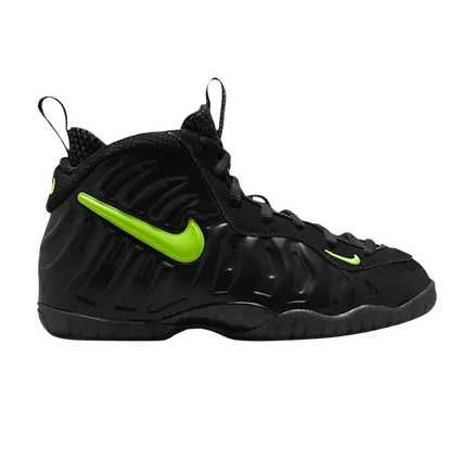 Детские кроссовки Nike Little Posite Pro PS Voltage, черные