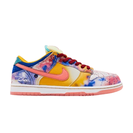 Кроссовки Nike Dunk Low SB Futura Sunblush, желтые