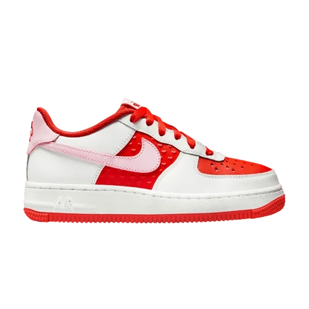 Кроссовки Nike Air Force 1 GS «Valentine's Day», красные