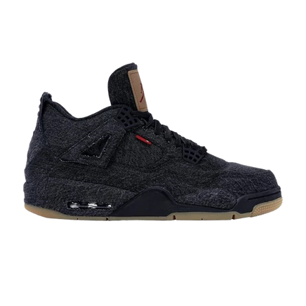 Кроссовки Air Jordan x Levi's 4 Retro, черный деним
