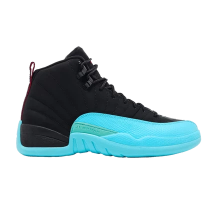 Кроссовки Air Jordan 12 Retro, черно-бирюзовые