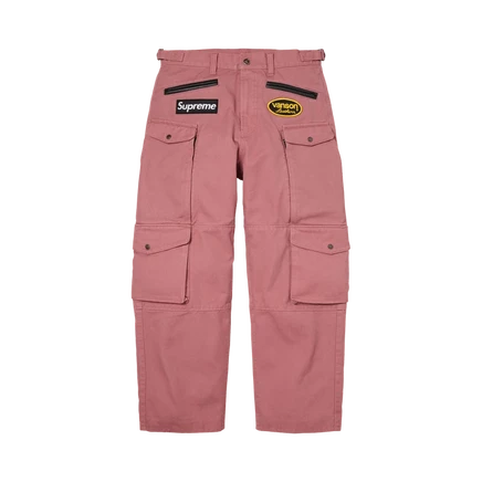 Брюки Supreme x Vanson Leathers Cordura, розовые