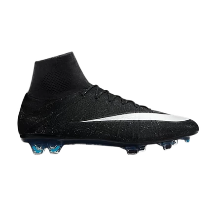 Бутсы Nike Mercurial Superfly CR7, черно-неоново-бирюзовые