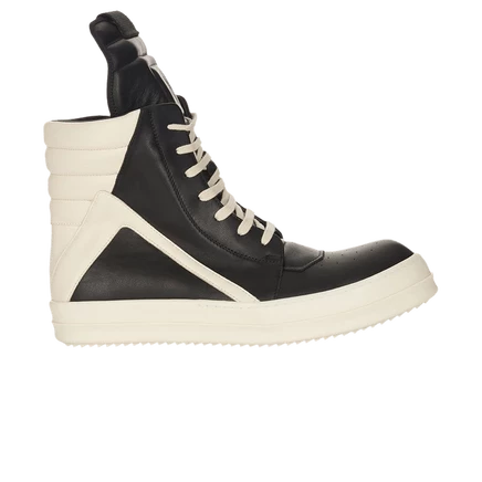 Мужские кроссовки Rick Owens Geobasket Black Milk, черные