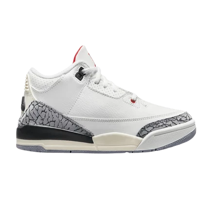 Детские кроссовки Air Jordan 3 Retro PS, белые