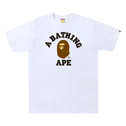 Унисекс футболка Bape Colors By A Bathing Ape, белая