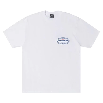 Футболка Stussy Authorized, белая