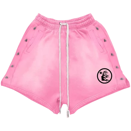 Мужские шорты Hellstar Snap Shorts, розовые