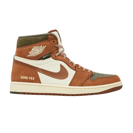 Кроссовки Air Jordan 1 High Element GORE-TEX, кофейные