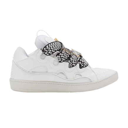 Кроссовки Lanvin x Future Curb 3.0, бело-черные