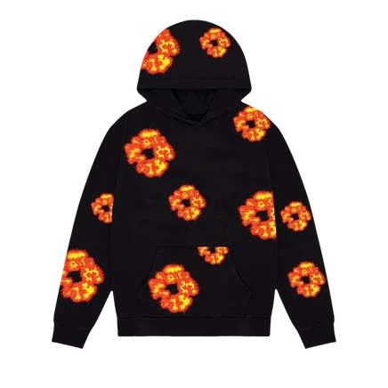 Худи Denim Tears x Offset Wreath, черная