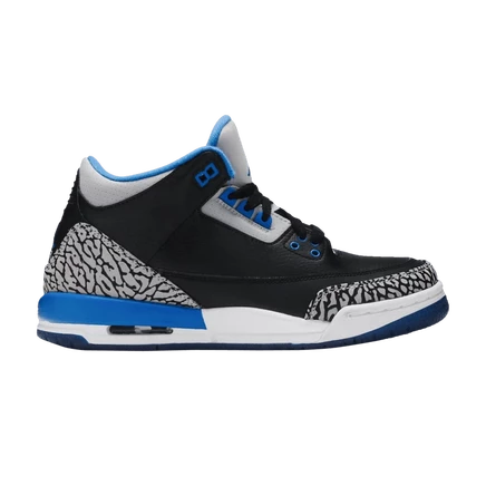 Детские кроссовки Air Jordan 3 Retro BG, черные