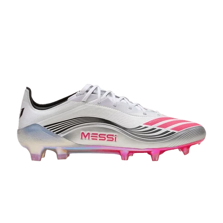 Мужские бутсы adidas messi adizero f50 elite fg, белые