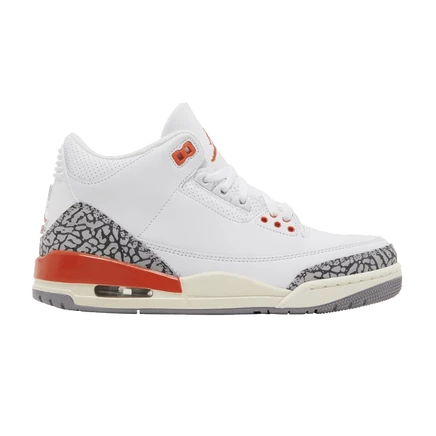 Женские кроссовки Air Jordan 3 Retro «Georgia Peach», белые
