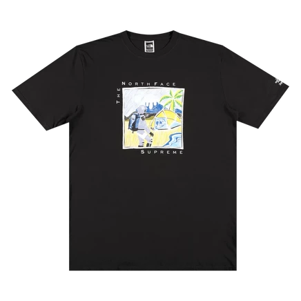 Футболка Supreme x The North Face Sketch, черная