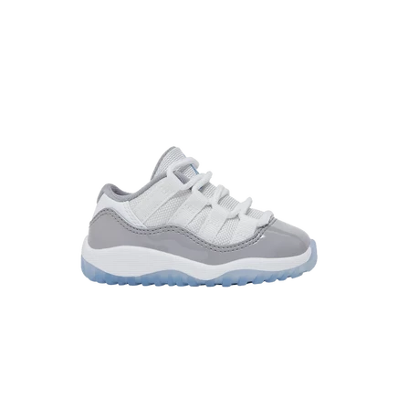 Детские кроссовки Air Jordan 11 Retro Low TD, серые