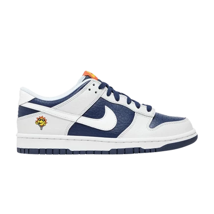 Детские кроссовки Nike Dunk Low GS UV Reactive, синие