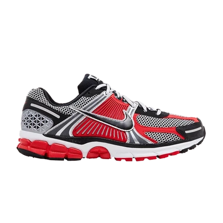 Мужские кроссовки Nike Air Zoom Vomero 5, серебристо-красные