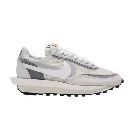 Кроссовки sacai x Nike LDWaffle Summit White, серые