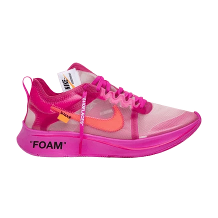 Кроссовки Nike x Off-White Zoom Fly SP, розовые