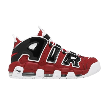 Кроссовки Nike Air More Uptempo Bulls, красные