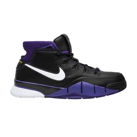 Кроссовки Nike Zoom Kobe 1 Protro Black Out 2018, черные