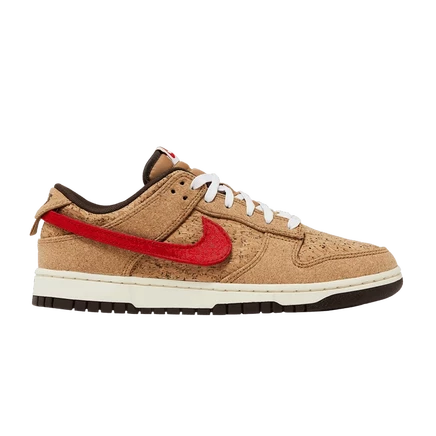 Кроссовки Nike Dunk Low SP CLOT, коричневые