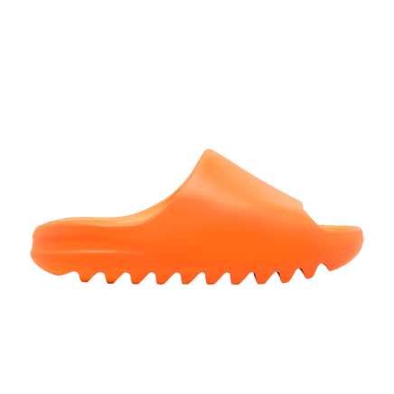 Унисекс шлепанцы Adidas Yeezy Slide Enflame Orange, оранжевые