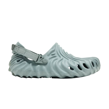 Кроссовки Salehe Bembury x Crocs Pollex Clog 'Manta' серого цвета