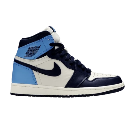 Кроссовки Air Jordan 1 Retro High OG «Obsidian», синие