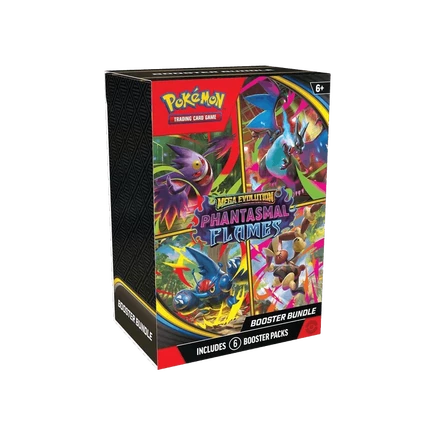 Набор бустеров Pokémon Mega Evolution Phantasmal Flames, разноцветный