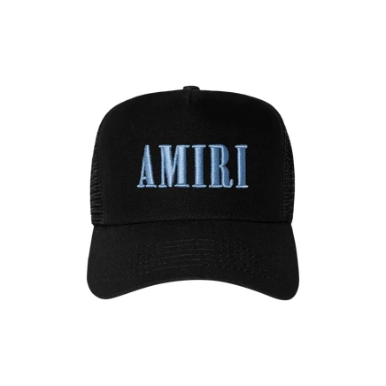 Унисекс кепка-тракер Amiri Core Logo, черная
