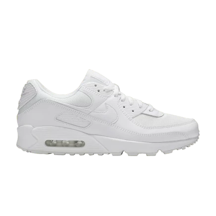Кроссовки Nike Air Max 90 Triple White, белые