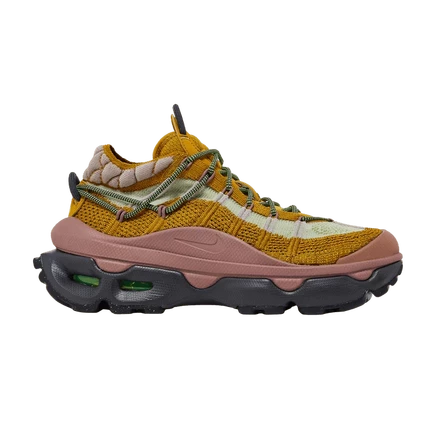 Кроссовки Nike Air Max Flyknit Venture 'Бронзово-дымчато-лиловый' желтого цвета