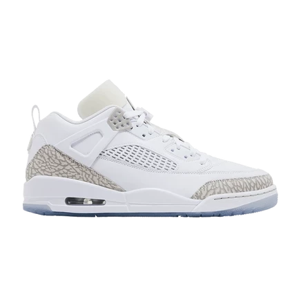 Кроссовки Air Jordan Spizike Low, бело-серые