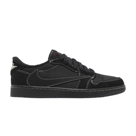 Кроссовки Air Jordan 1 Retro Low OG Travis Scott, черные