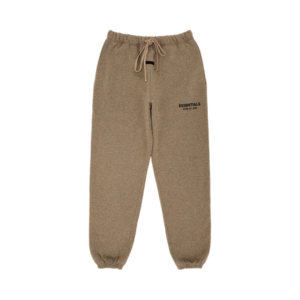 Унисекс флисовые штаны Fear Of God Essentials Fleece, серый меланж