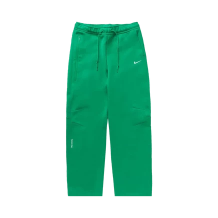Брюки Nike x Nocta Tech Fleece с открытым низом, зеленые