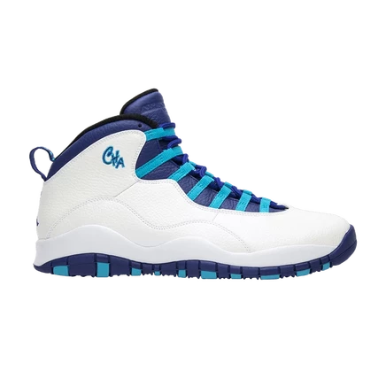 Кроссовки Air Jordan 10 Retro Charlotte Hornets, белые