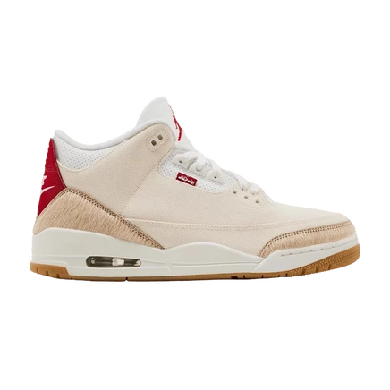 Кроссовки Air Jordan x Levi's 3 Lunar New Year, песочные