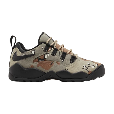 Кроссовки Nike x Supreme Darwin Low SB «Desert Camo», песочные