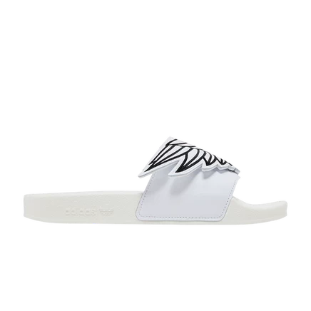 Унисекс сланцы adidas adilette wings jeremy scott monogram, белые