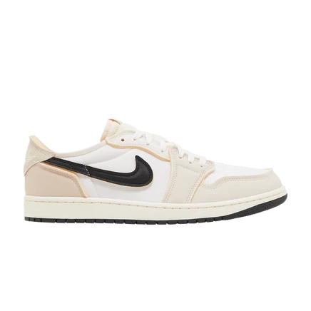 Кеды Air Jordan 1 Retro Low OG EX Coconut Milk, кремовые