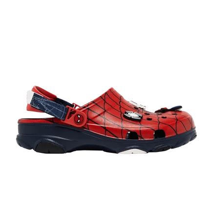 Мужские сабо Crocs x Marvel All-Terrain, красные