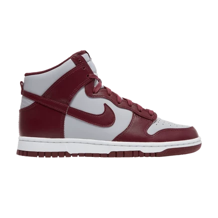 Мужские кеды Nike Dunk High Dark Beetroot, красные