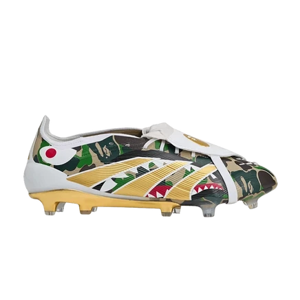 Футбольные бутсы Adidas x BAPE Predator Elite FG, коричневые